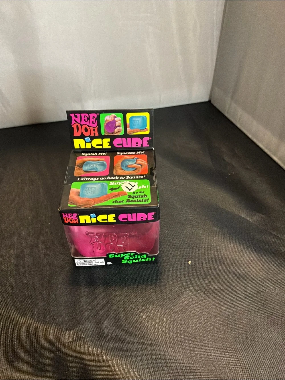 NeeDoh Nice Cube - Pink Squishy Toy